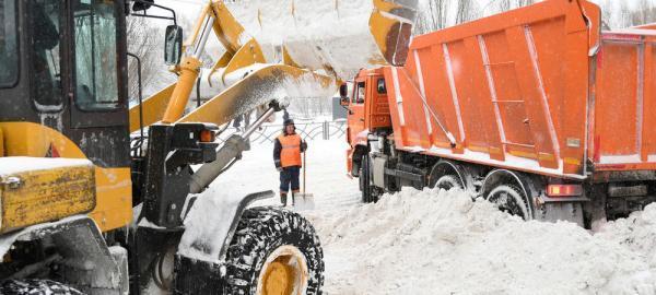 Уборка снега по низким ценам в Москве и Подмосковье